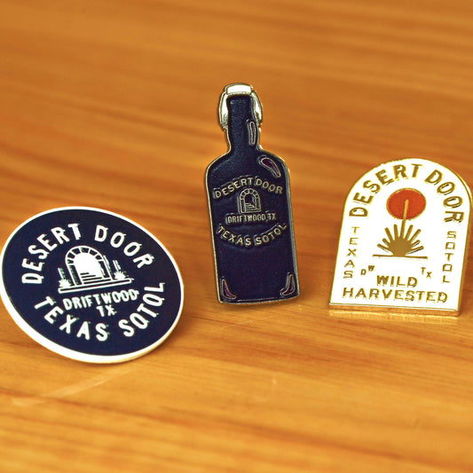 Desert Door Enamel Pins
